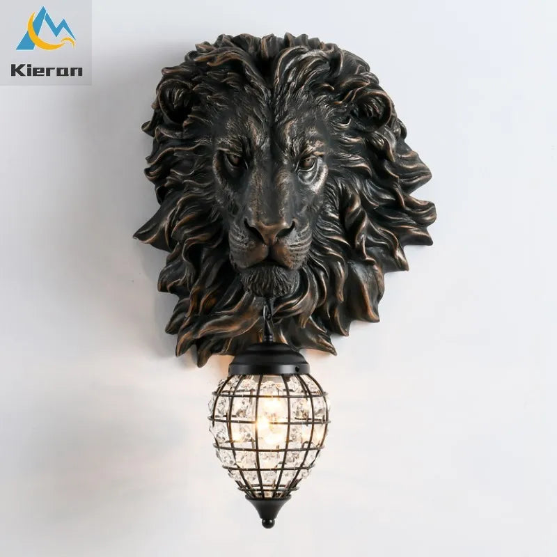 Afralia™ King Crystal Wall Lamp for Bedroom, Living Room, Hotel, Club, and Restaurant