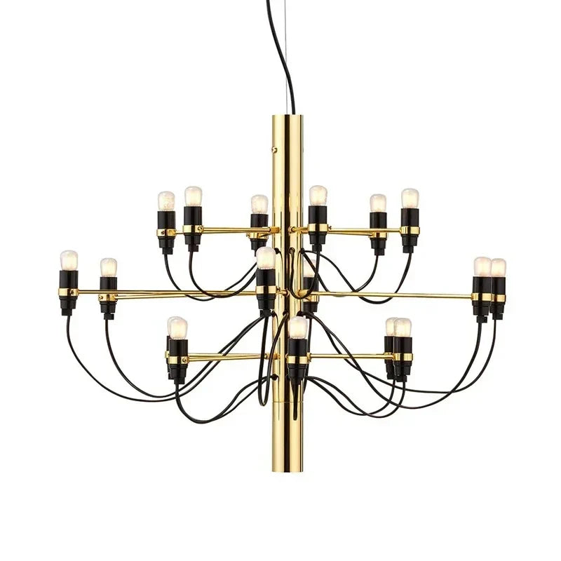 Afralia™ Luxury LED Ceiling Chandelier Pendant Lights for Living Room Hotel Kitchen Decor