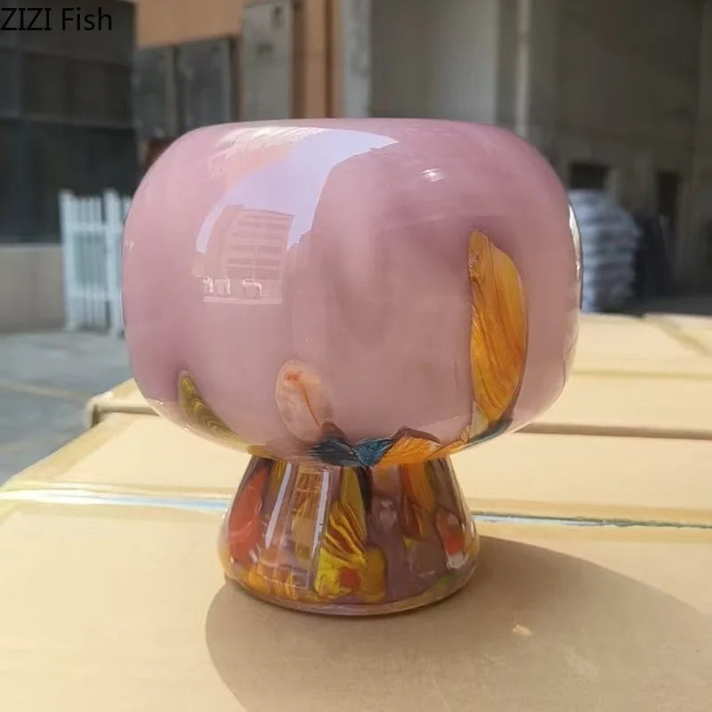 Glass Vase Hydroponics Plant Pots Afralia - Artistic Floral Room Decor