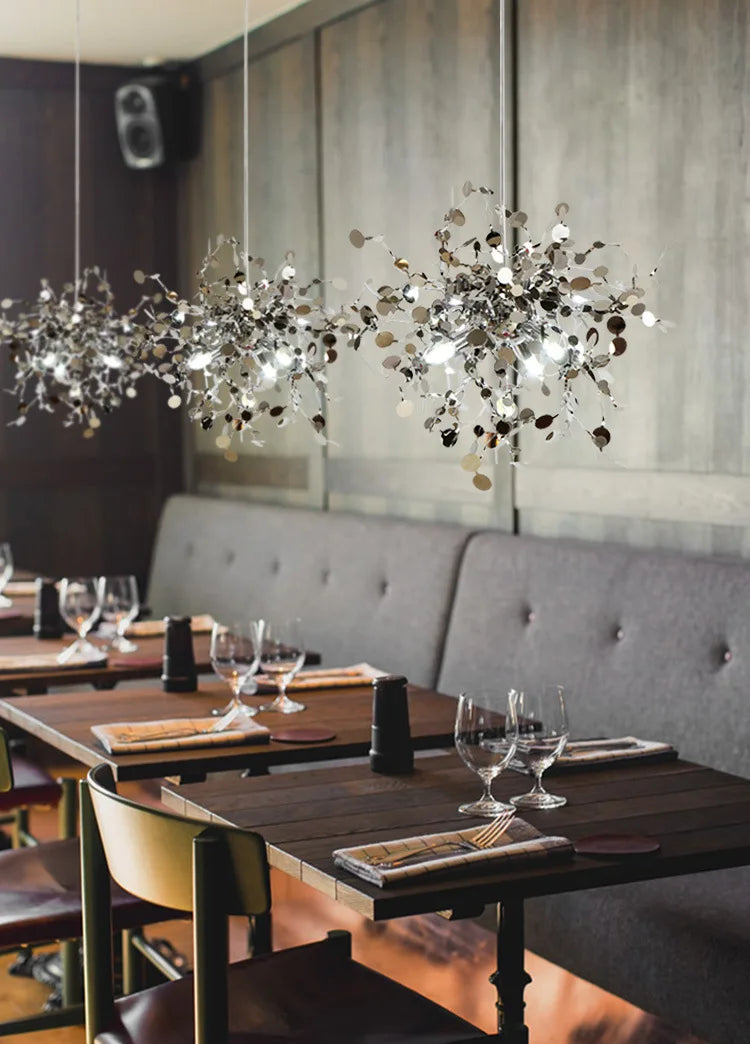 Nordic Dandelion Chandelier by Afralia™ - Modern Ceiling Lamp for Living Room Dining Decor