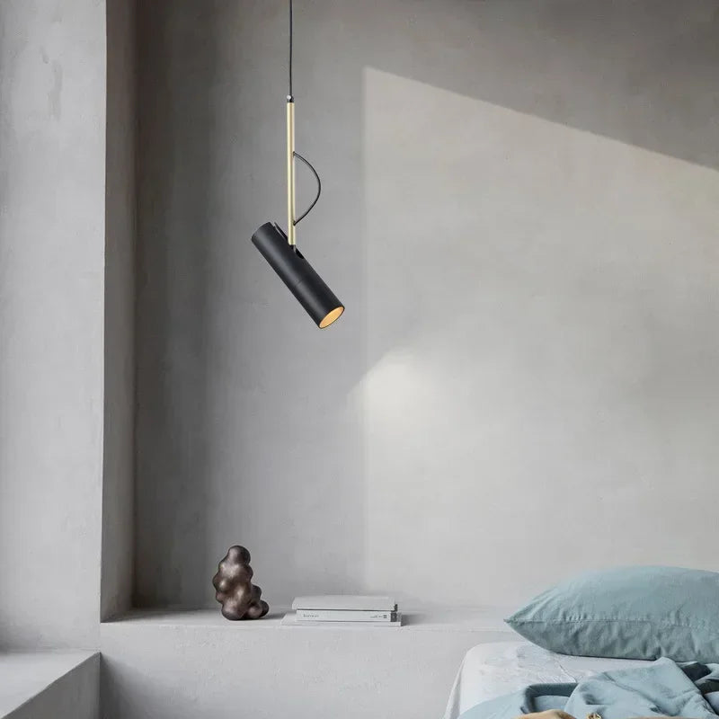 Afralia™ Modern Cylinder LED Pendant Light for Dining Living Room-Kitchen Suspension Lamp