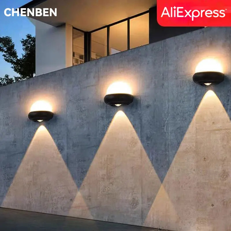 Afralia™ LED Wall Light for Home Decor and Exterior Lighting