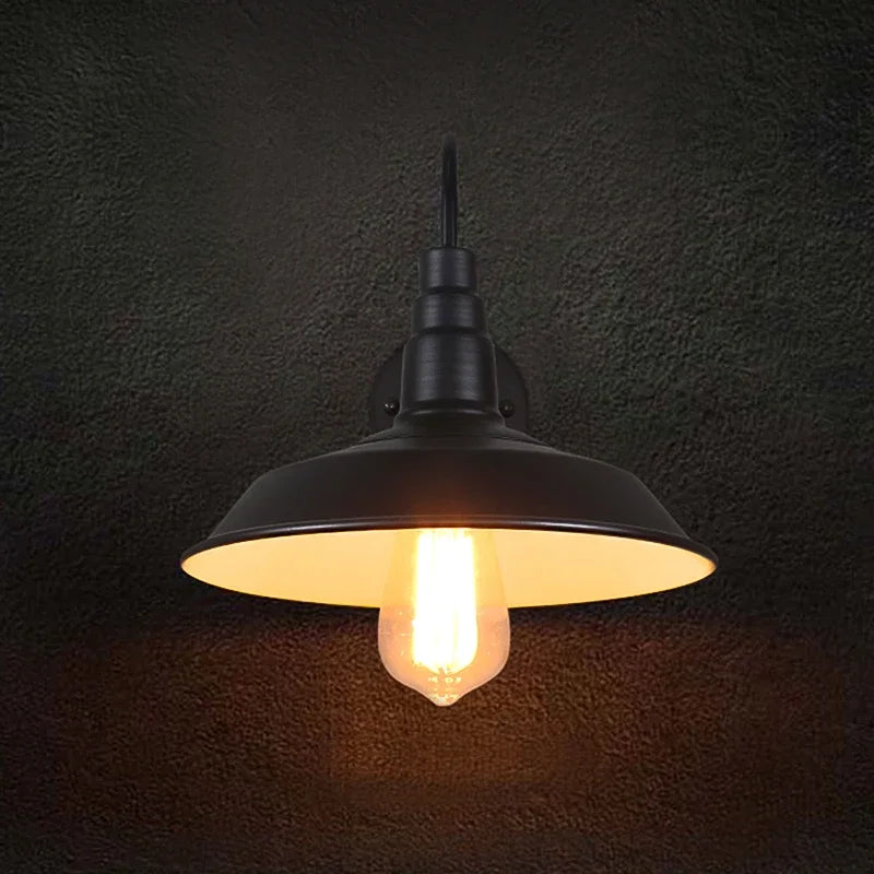 Afralia™ Vintage American Country Style Wall Lamp