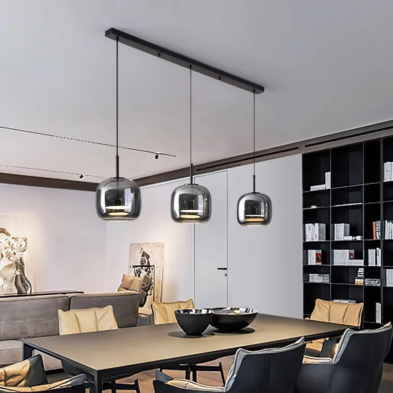 Afralia™ Modern LED Pendant Light Chandeliers for Living & Dining Room Lighting