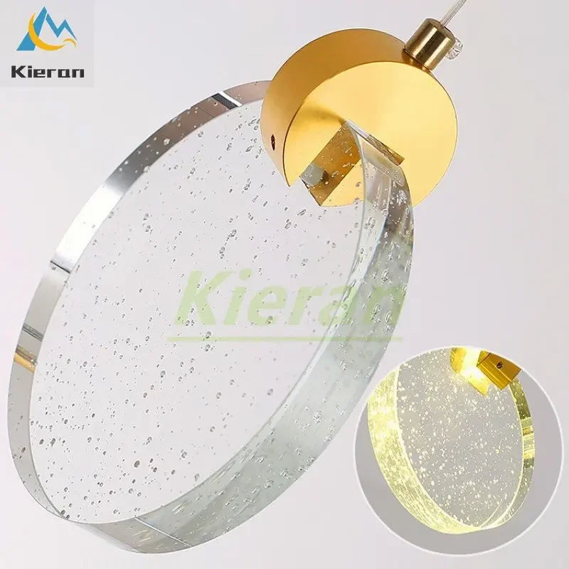 Afralia™ Crystal LED Chandelier for Modern Home Decor and Lighting