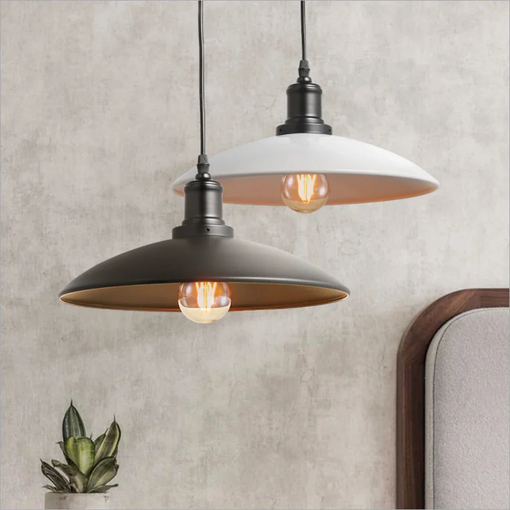 Afralia™ Iron Pendant Light for Dining Room, Kitchen, and Bedroom