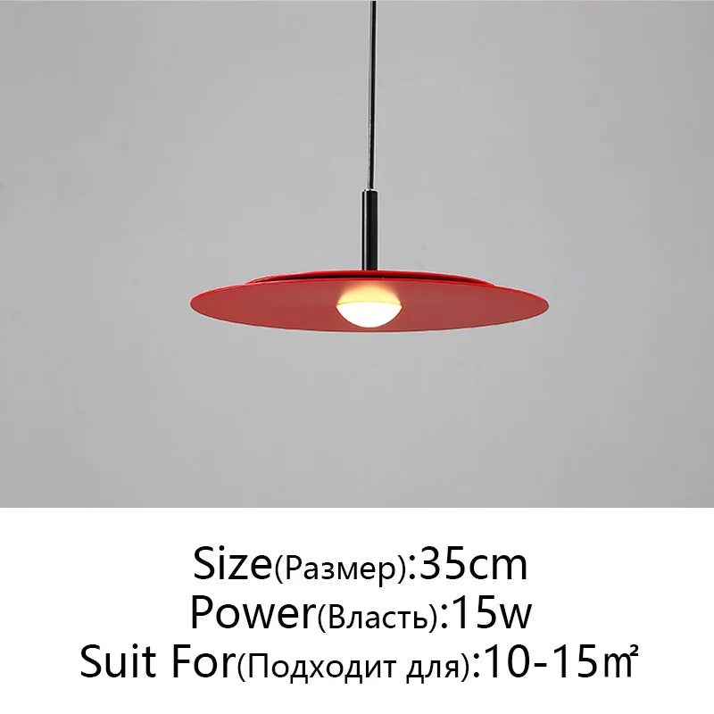 Afralia™ UFO Saucer Pendant Light Modern Designer Home Decor for Dining Living Bar