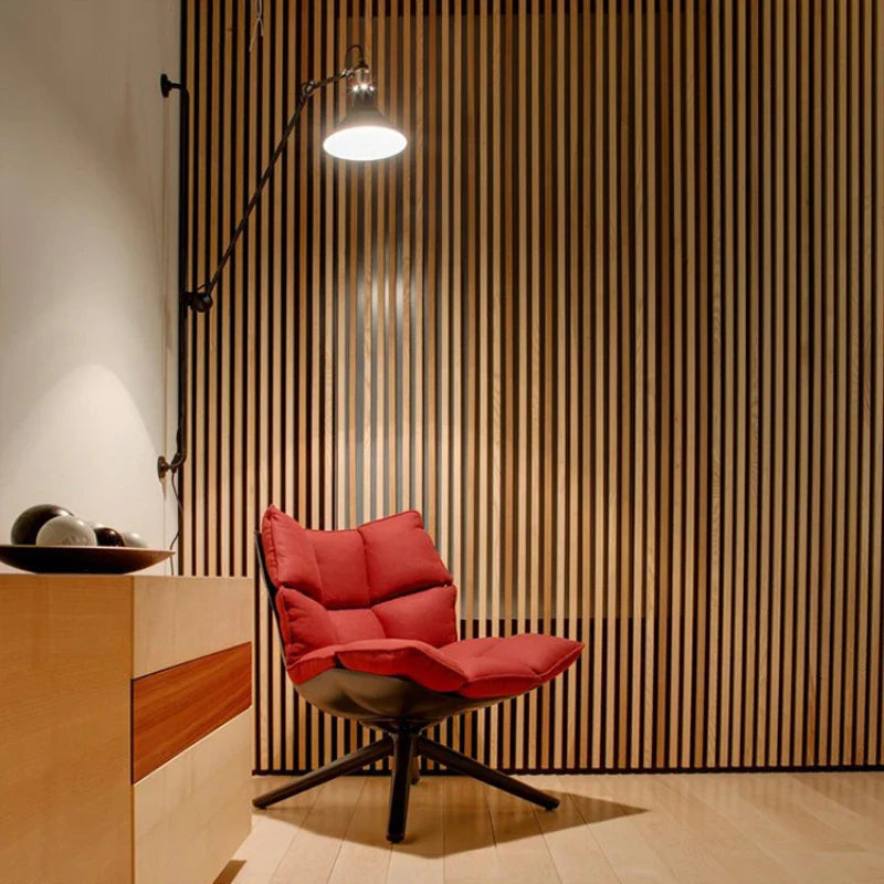 Afralia™ Metal Long Arm Rocker Wall Lamp for Living Room Bedroom LED Reading Lights