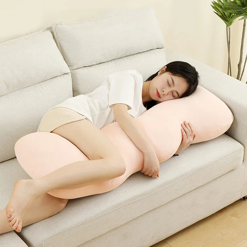 Afralia™ Ice Cream Wavy Soft Plush Pillow for Girls Bedroom & Sofa