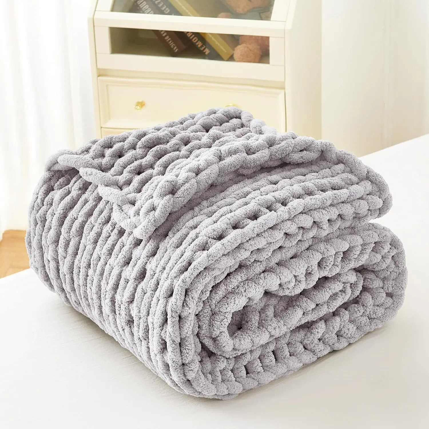 Afralia™ Cozy Autumn Fleece Blanket | Double-Sided Warm Flannel | Durable & Soft