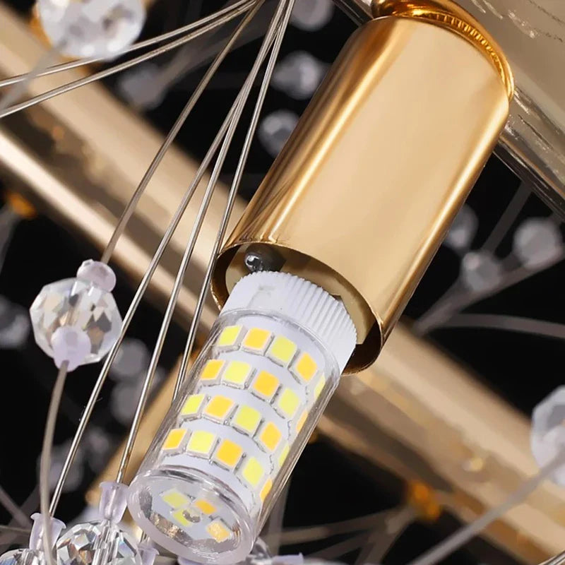 Afralia™ LED Pendant Chandeliers for Living and Dining Room - Modern Indoor Hanging Light