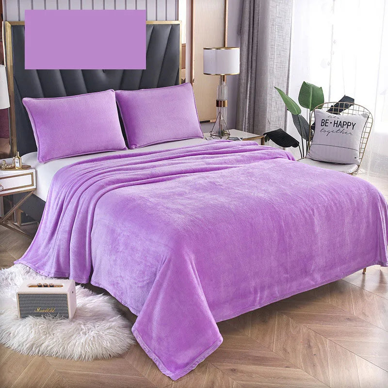 Afralia™ Flannel Blanket: Multi-Purpose Air Travel Shawl for Adults