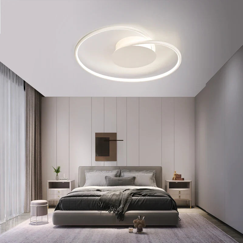 Afralia™ Love Shaped Ceiling Light for Bedroom, Living Room, Study, Restaurant