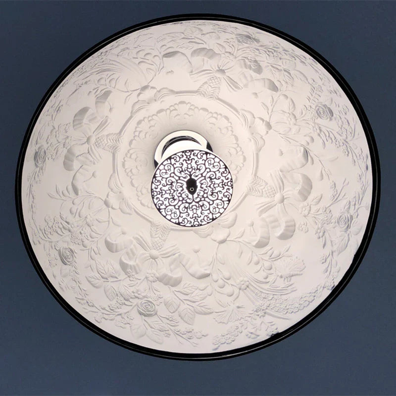 Afralia™ 3D Sky Garden Resin Chandelier with LED Lights in Black, White, Golden, and Coffee Colors