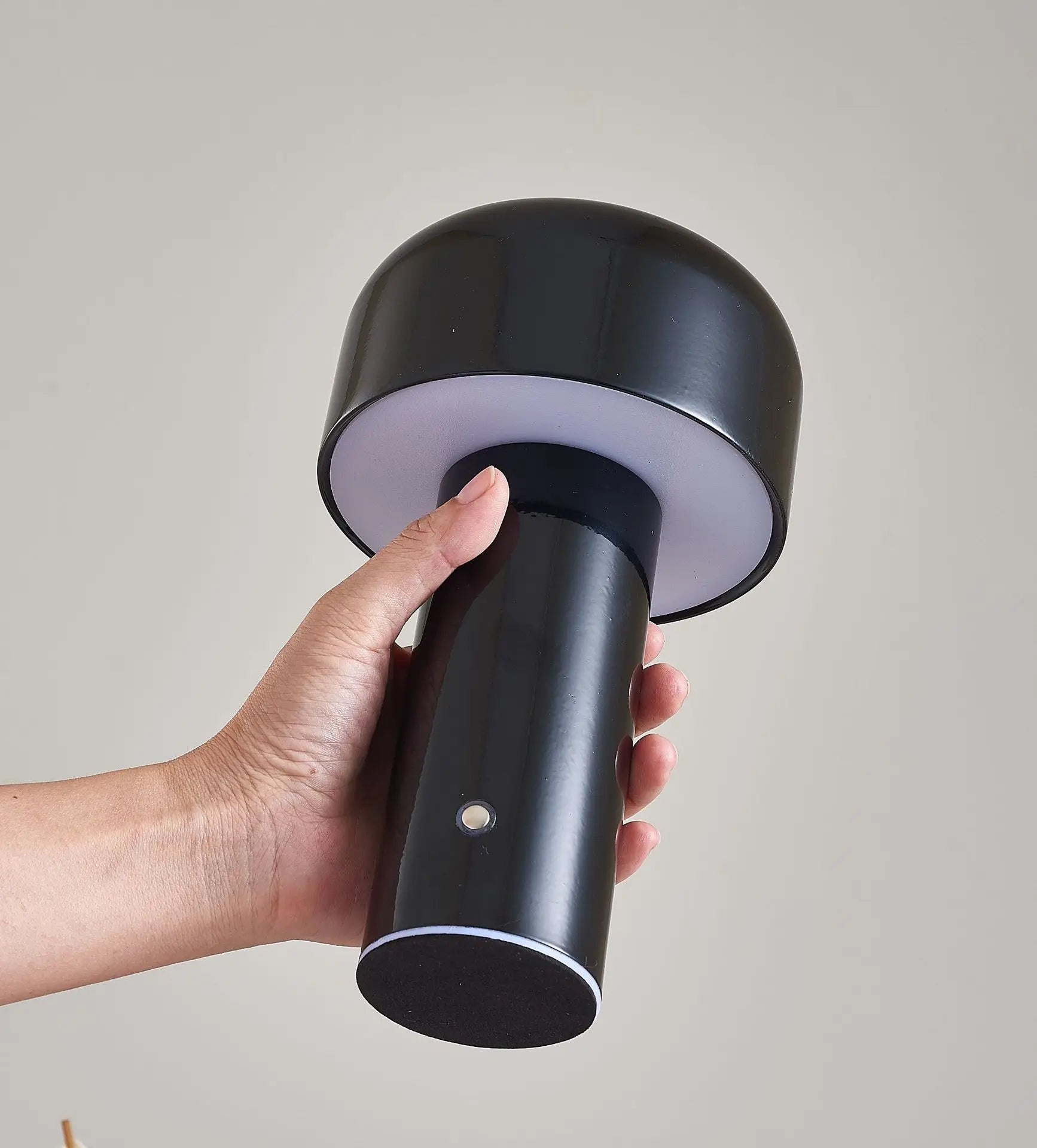 Afralia™ Mushroom Table Lamp: Rechargeable Cordless Night Light for Bedroom Decor