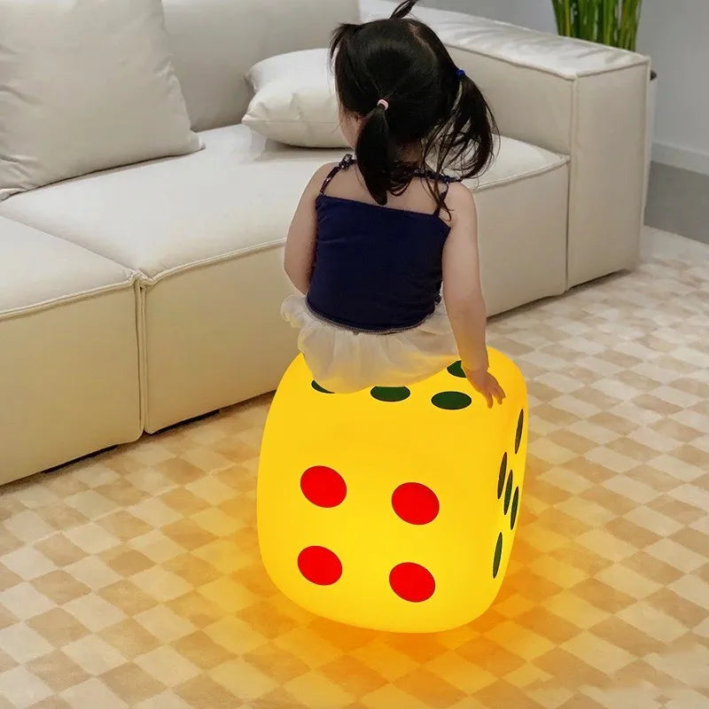 Afralia™ Colorful Remote Control Night Lamp for Living Room, Bedroom, or Office