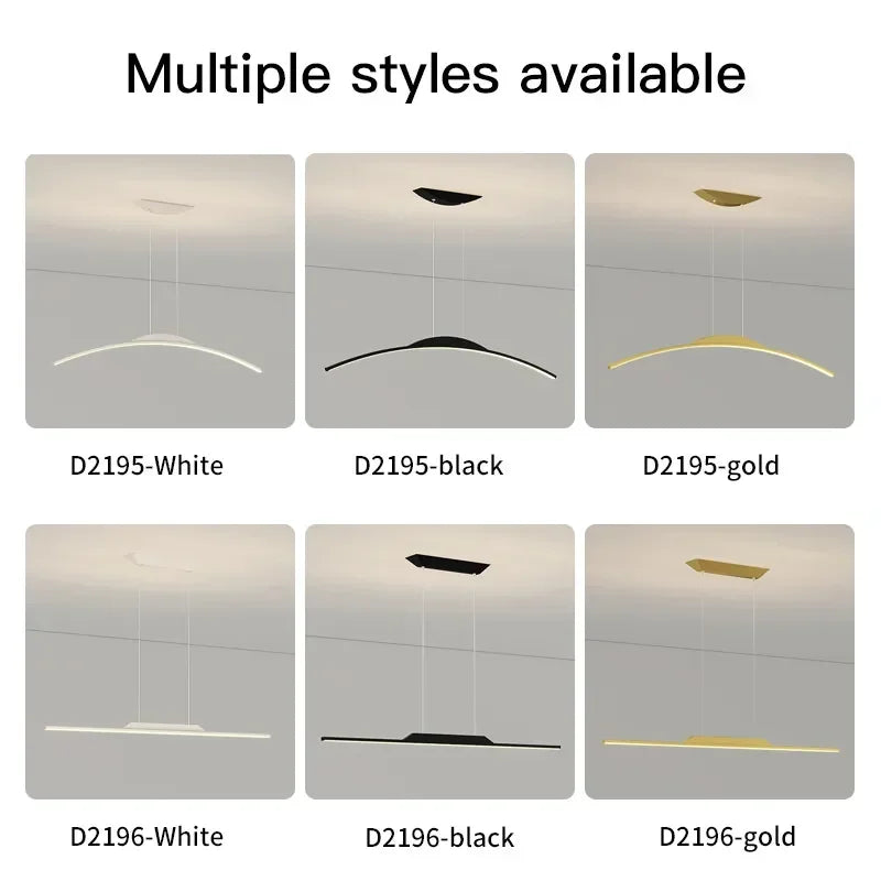 Afralia™ Modern Nordic LED Chandelier for Dining Table and Home Decor