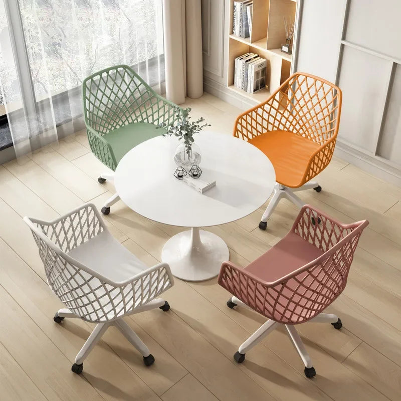 Afralia™ College Student Swivel Office Chair for Dormitory Home Furniture