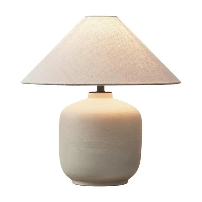 Afralia™ Wabi-sabi Ceramic Table Lamp Japanese-style Decoration Bedroom Living Room