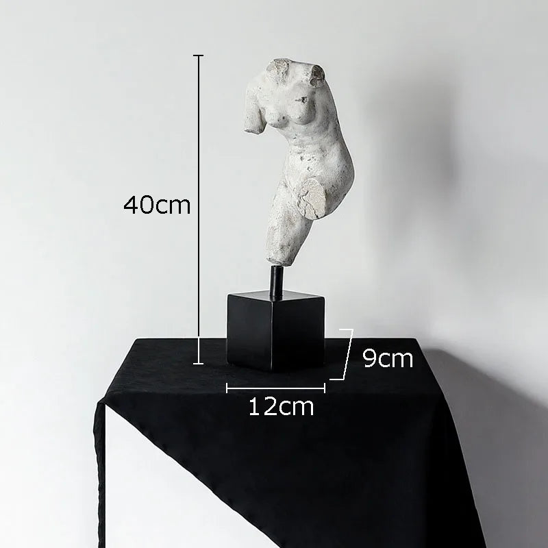 Afralia™ Body Art Resin Sculpture Decor Ornaments