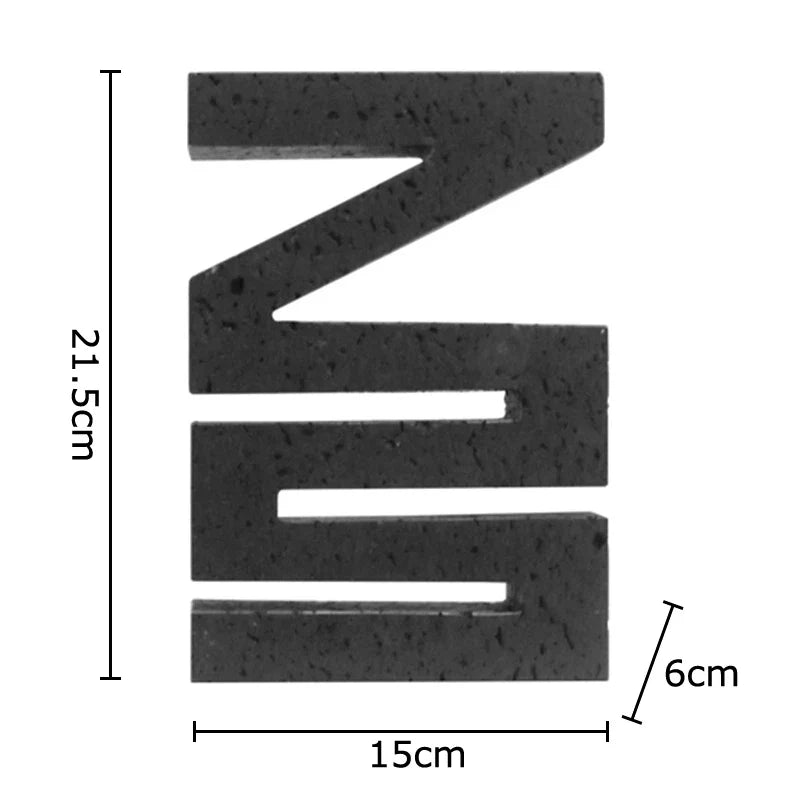 Afralia™ Modern Geometric Resin Sculpture Desk Decoration for Aesthetic Room Decor