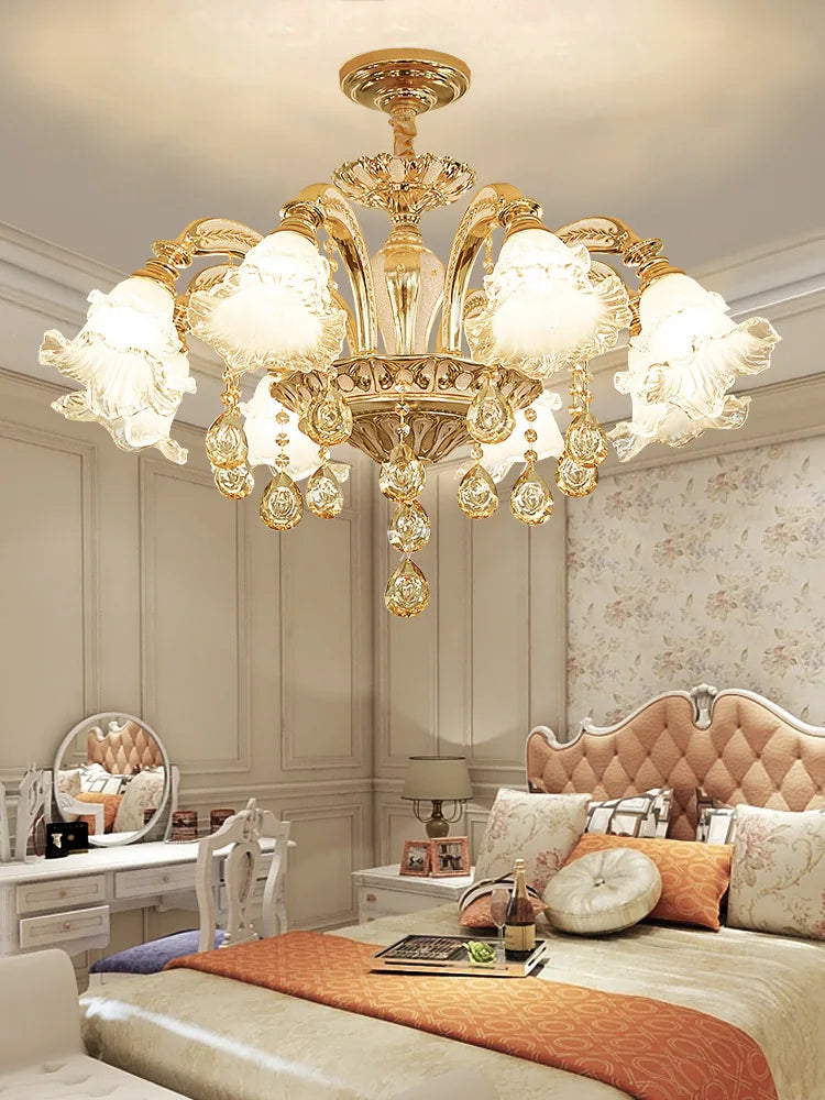 Afralia™ Crystal Ceiling Chandelier: Nordic Modern Luxury for Living Room, Hotel, Lobby.