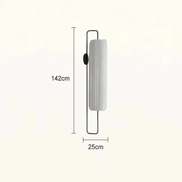 Afralia™ Japanese Style LED Floor Lamp for Living Room Bedroom Tea House