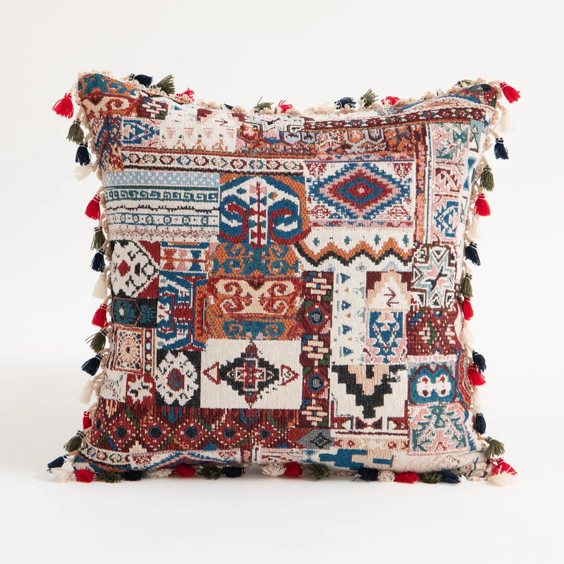 Afralia™ Ethnic Boho Throw Pillow Covers for Couch - Bohemian Farmhouse Decor