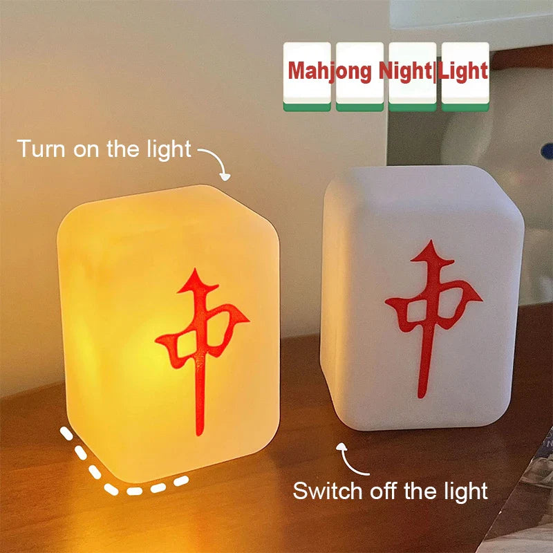 Afralia™ Mahjong Night Light | LED Soft Light Sleep Aid for Eye Protection