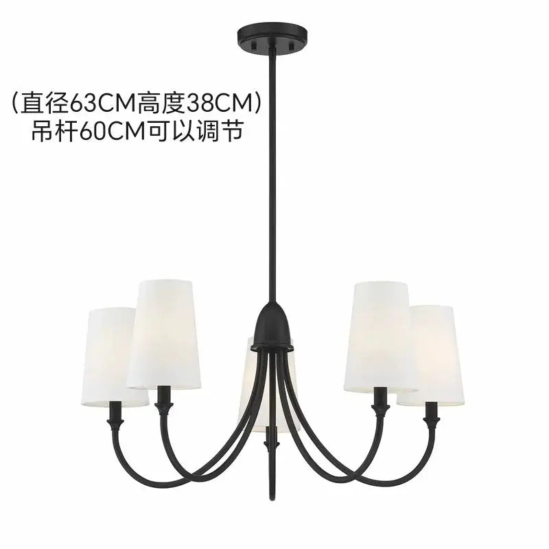 Afralia™ Double Layered Minimalist Wrought Iron Pendant Light