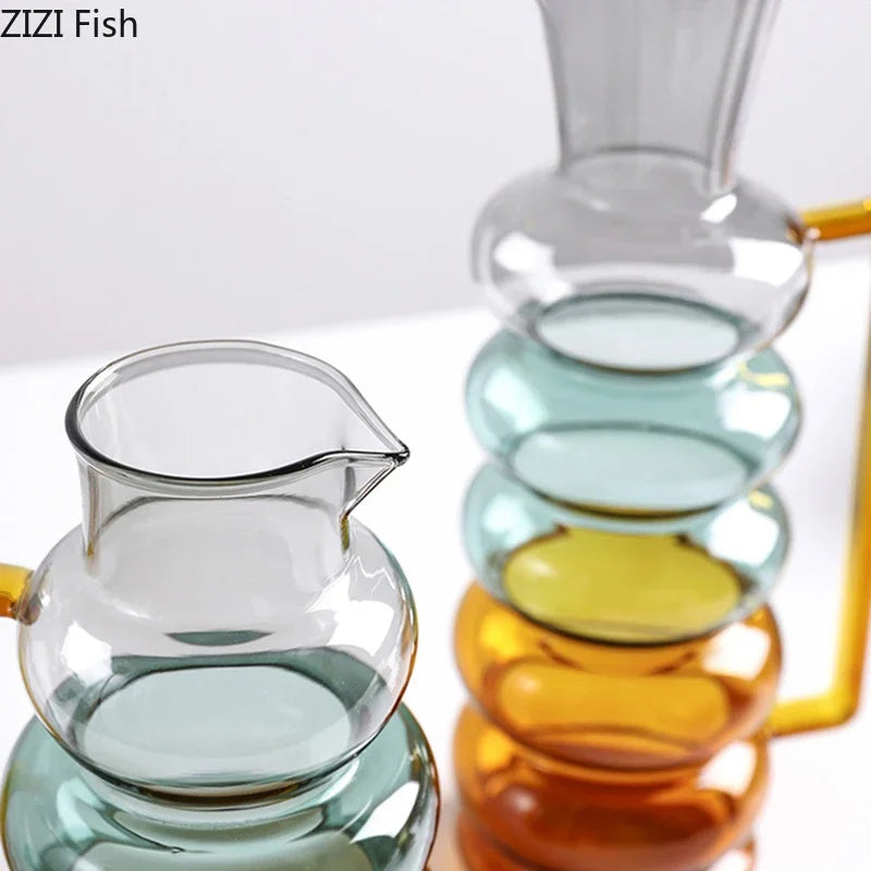 Afralia™ Bubble Glass Vase Hydroponics Plant Pot Table Decoration Floral Room Aesthetic Decor