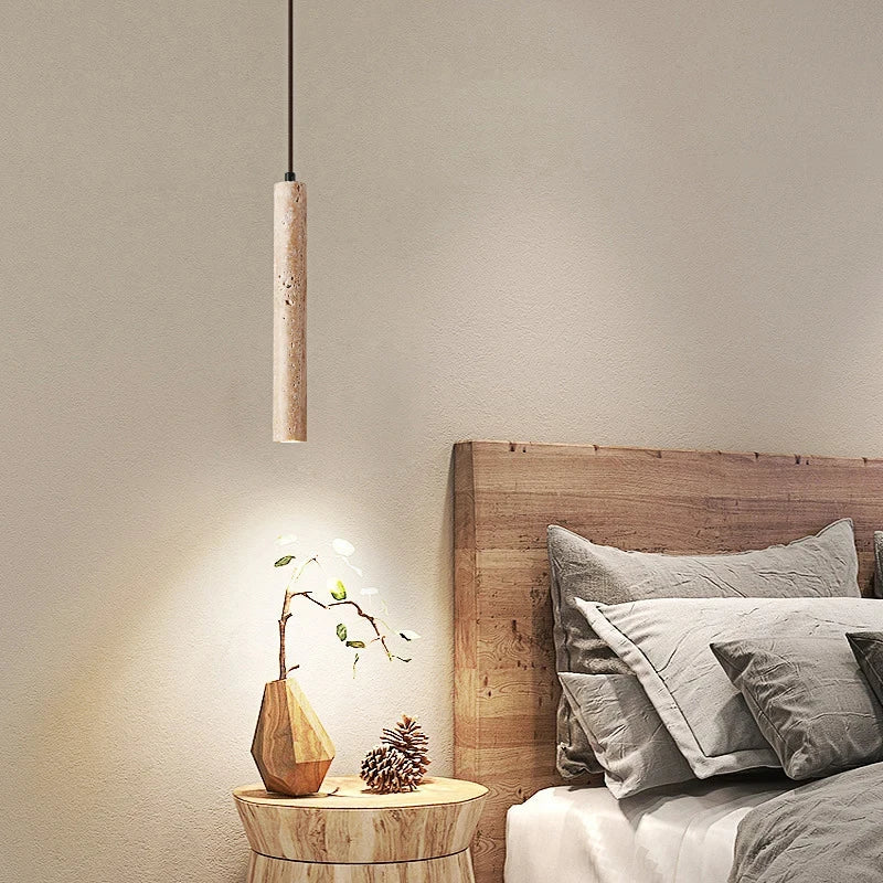 Afralia™ Natural Limestone Decorative Wall Lamp for Milk Wabi Aabi Restaurant Room