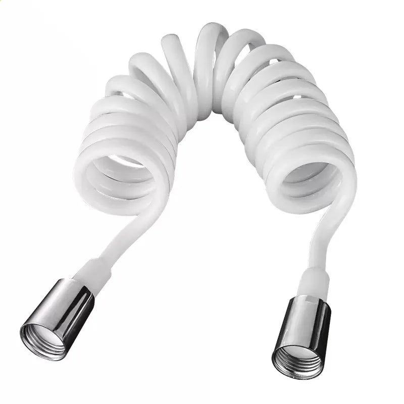 Afralia™ Flexible Spring Shower Hose for Bidet Sprayer Gun, 150cm / 200cm.