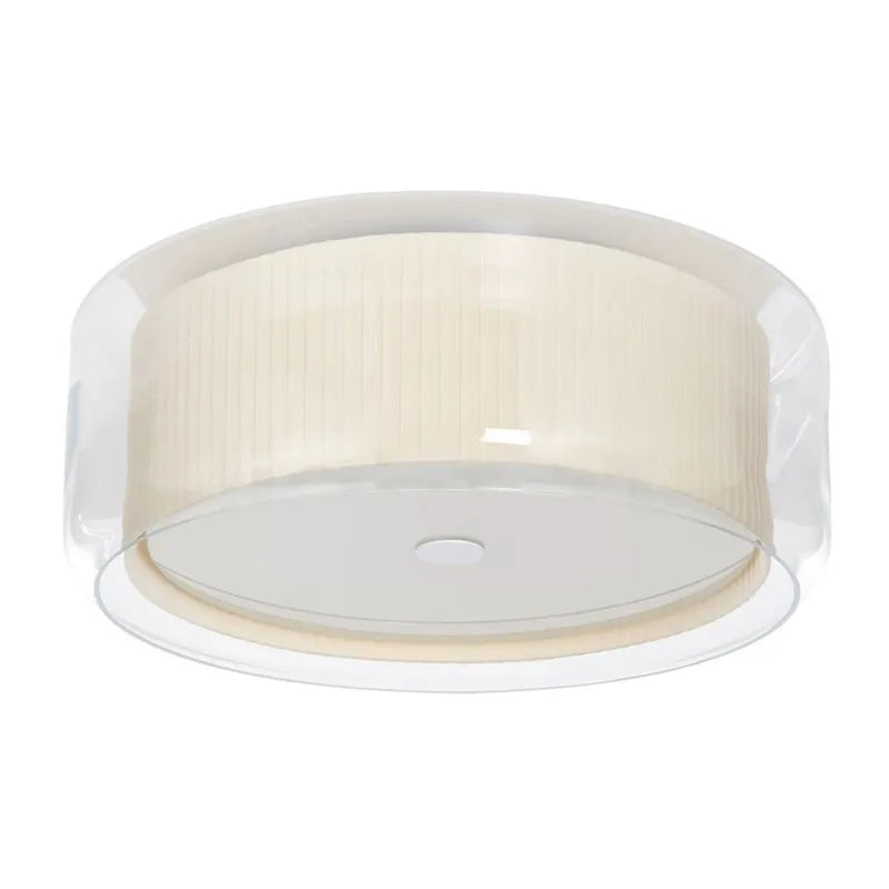 Afralia™ Glass Ceiling Lamp Round Flush Mount Light Fixture with Glass Shade room Décor