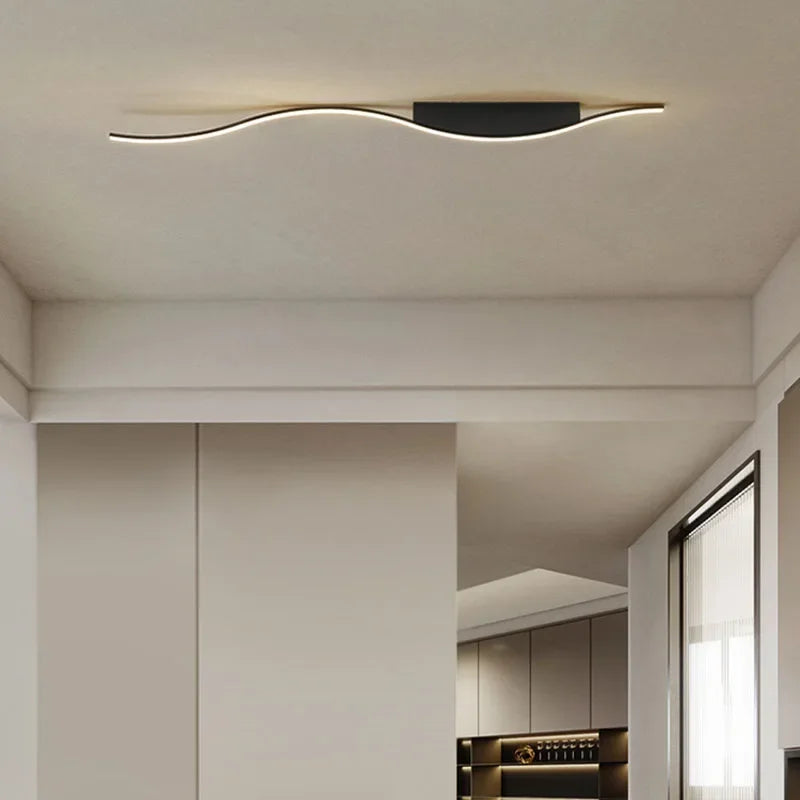 Afralia™ Modern LED Ceiling Lamp | Contemporary Illumination for Living and Dining Spaces