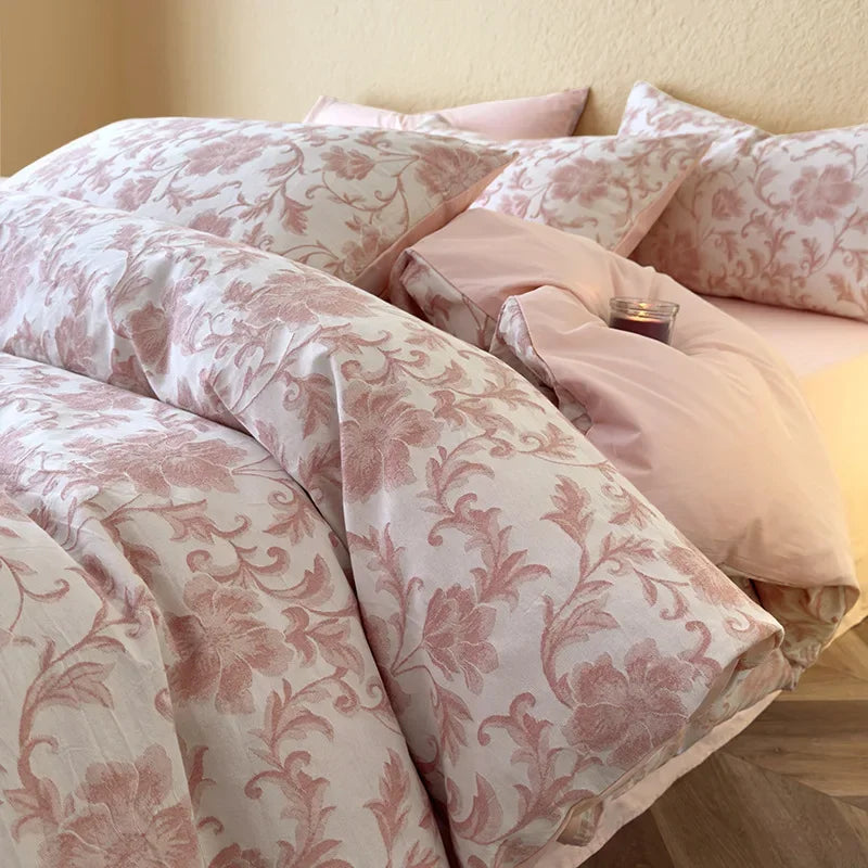 Afralia™ Cotton Three-Layer 3Pcs Bedding Set - Soft, Breathable, and Comfortable