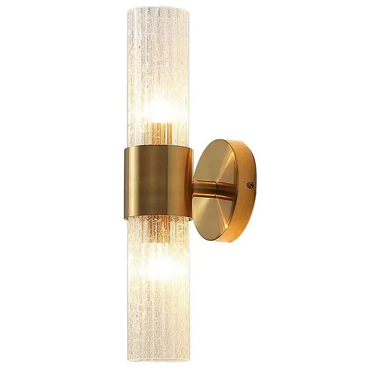 Afralia™ Crystal LED Wall Lamp for Bedroom Living Room Indoor Lighting