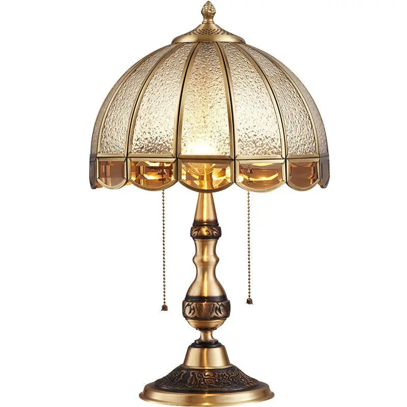 Afralia™ Luxe Copper Bedroom Desk Lamp Living Room Floor Light LED Study Lighting