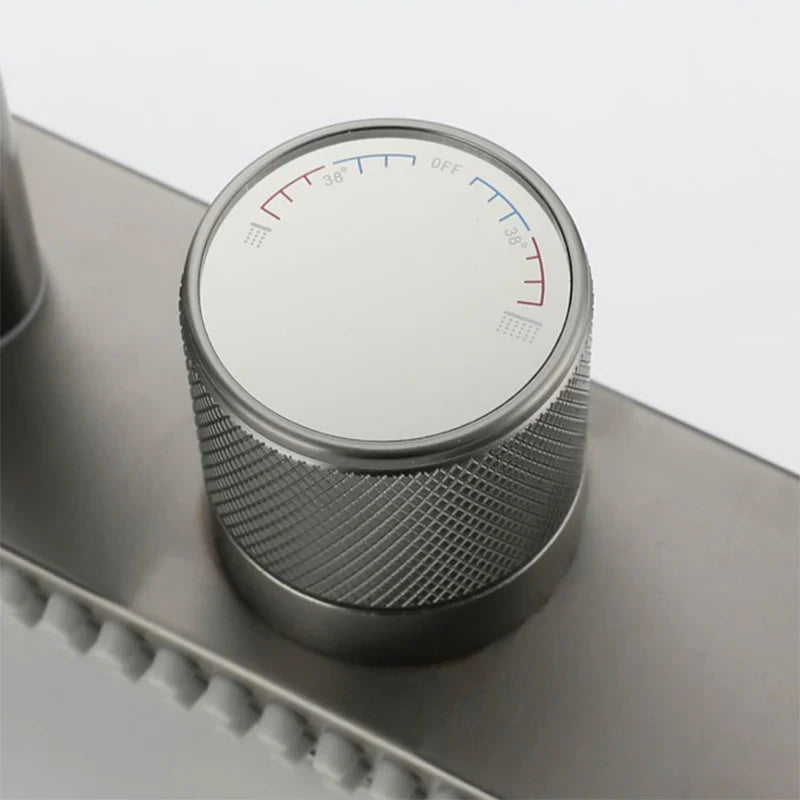 Afralia™ Waterfall Kitchen Faucet with Multiple Outlets and Rotation