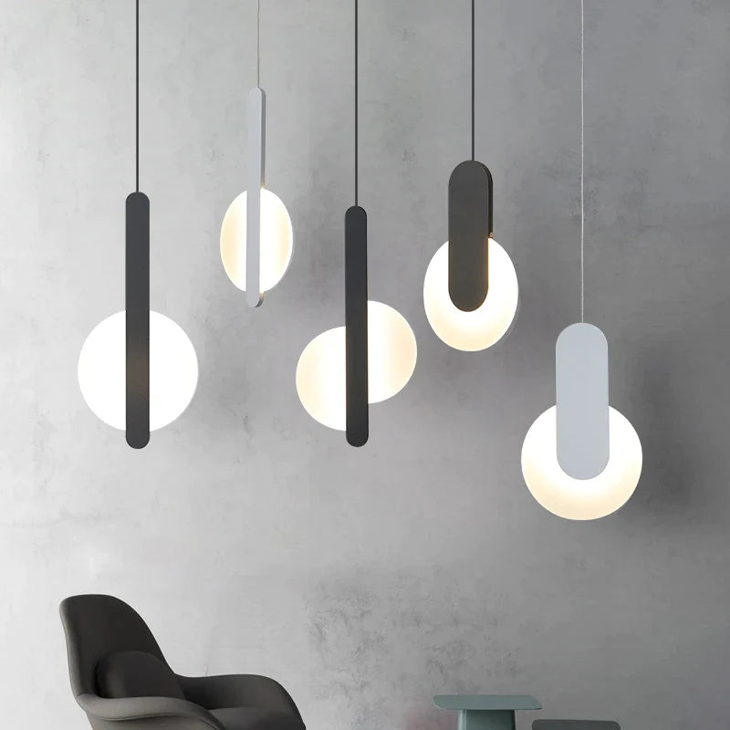 Afralia™ Nordic LED Pendant Lamp: High Ceiling Lighting for Bedside & Living Room