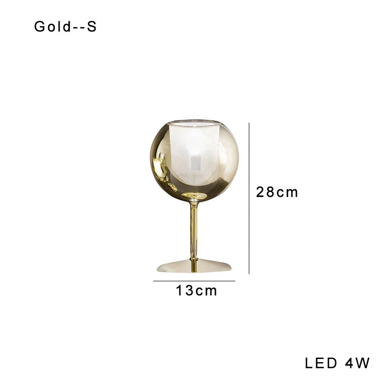 Afralia™ Glass Gold Table Lamp: Luxury Designer Desk Light for Elegant Living Spaces
