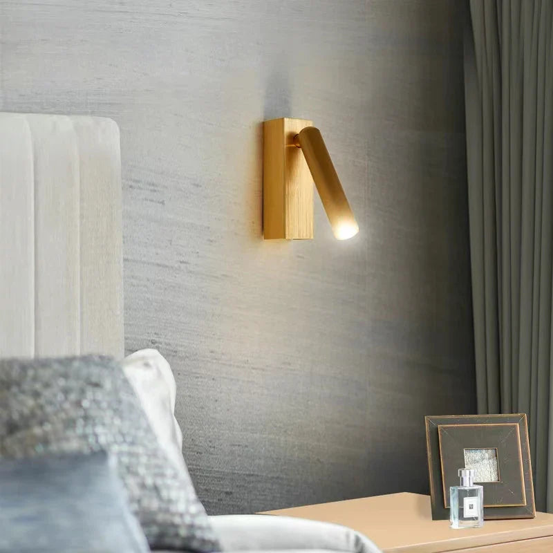 Afralia™ LED Wall Light for TV Background Bedroom Study Decor