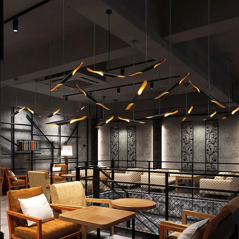Afralia™ Modern Chandelier Pendant Light | Customized Bar Chandelier for Home, Living Room, Hotel