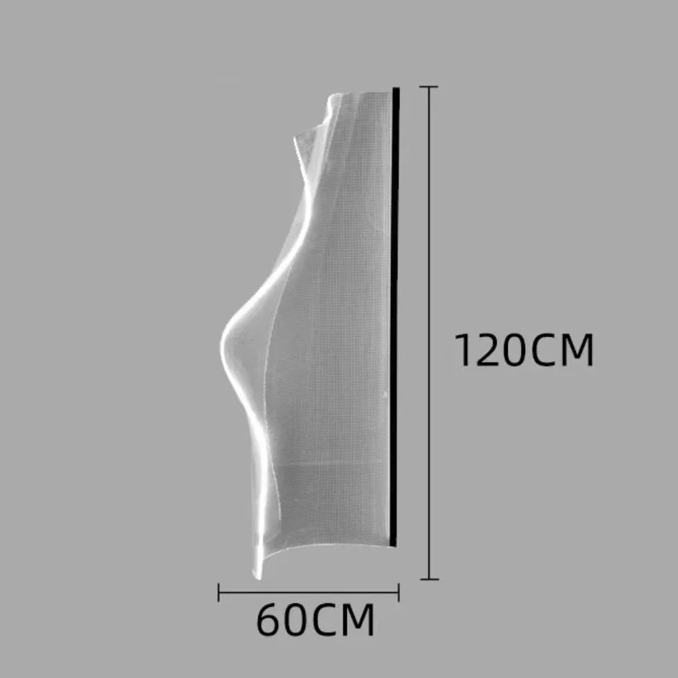 Afralia™ Wave Art LED Floor Lamp: Modern Nordic Design for Elegant Living Room Decor