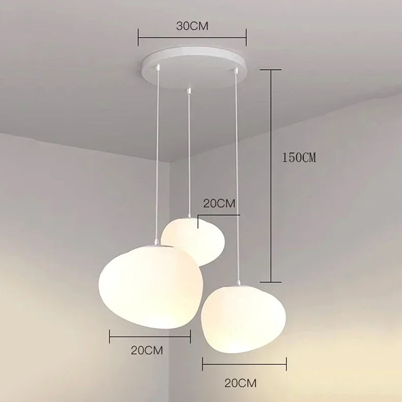 Afralia™ Modern Dine Pendant Lights LED Chandeliers for Living Room Ceiling Lamp
