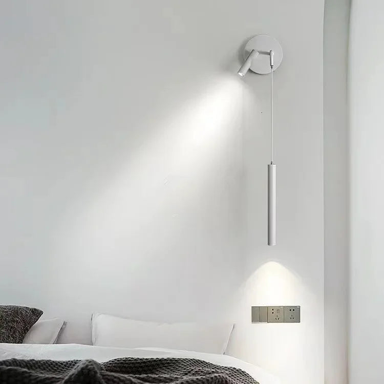 Afralia™ Modern LED Wall Light for Headboards & Background, Nordic Style Living Room Decoration