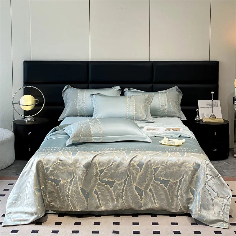 Afralia™ Ice Silk Summer Quilt - High-End Cooling Blanket for Single Double Bed