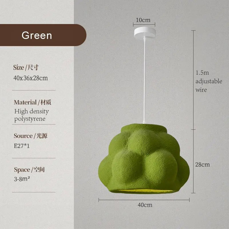 Afralia™ Green Nordic Modern Pendant Light for Dining, Living, Kitchen & Bedroom