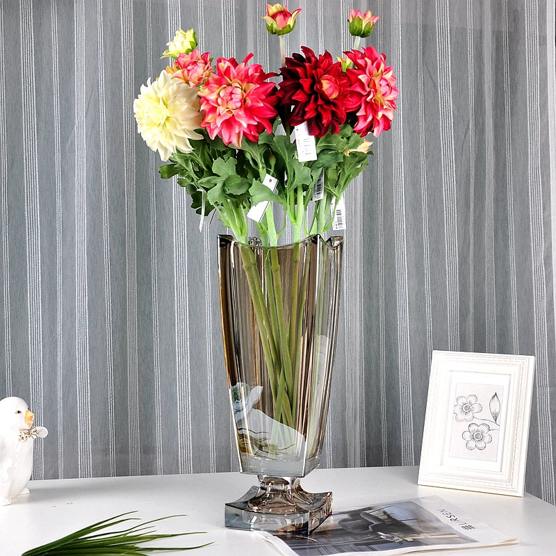 Afralia™ Large Crystal Glass Fruit Plate | Elegant Home Luxury Decor Ornaments