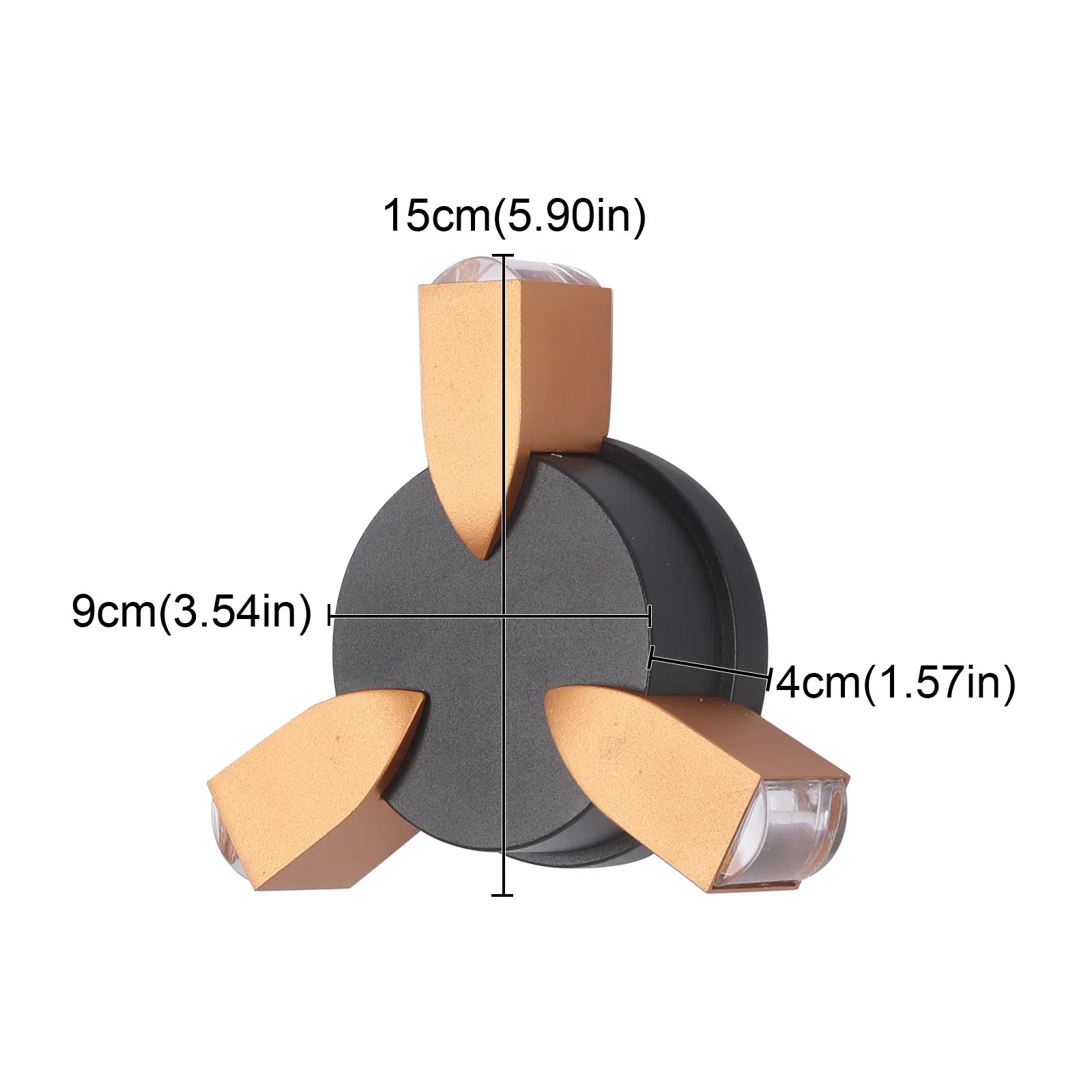 Afralia™ Waterproof LED Wall Light Fixture for Indoor and Outdoor Decor